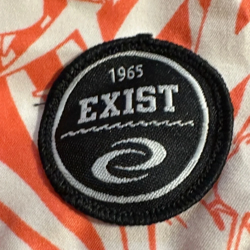 Men’s Exist swim trunks.